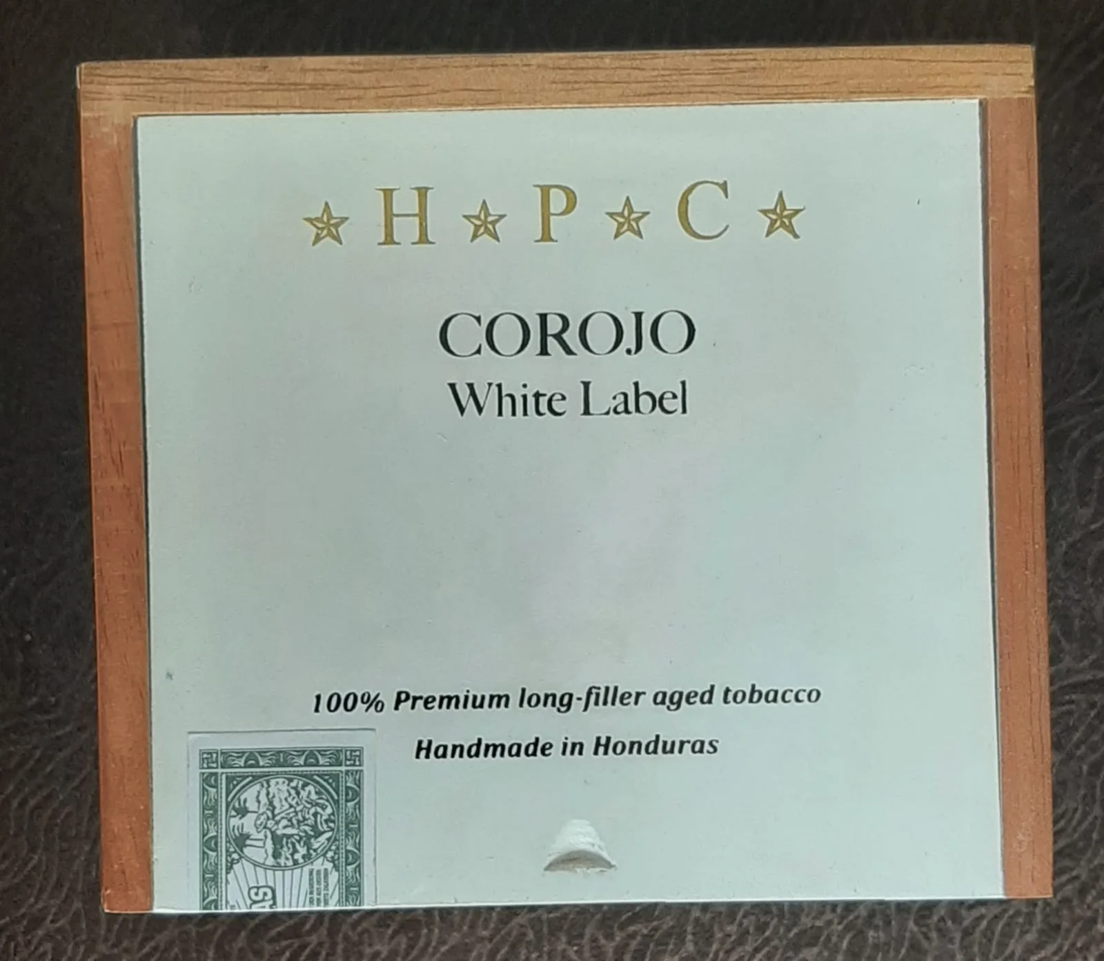 HPC - Corojo White Label Figurado Pigtail 4 x 64 25's - Image 3